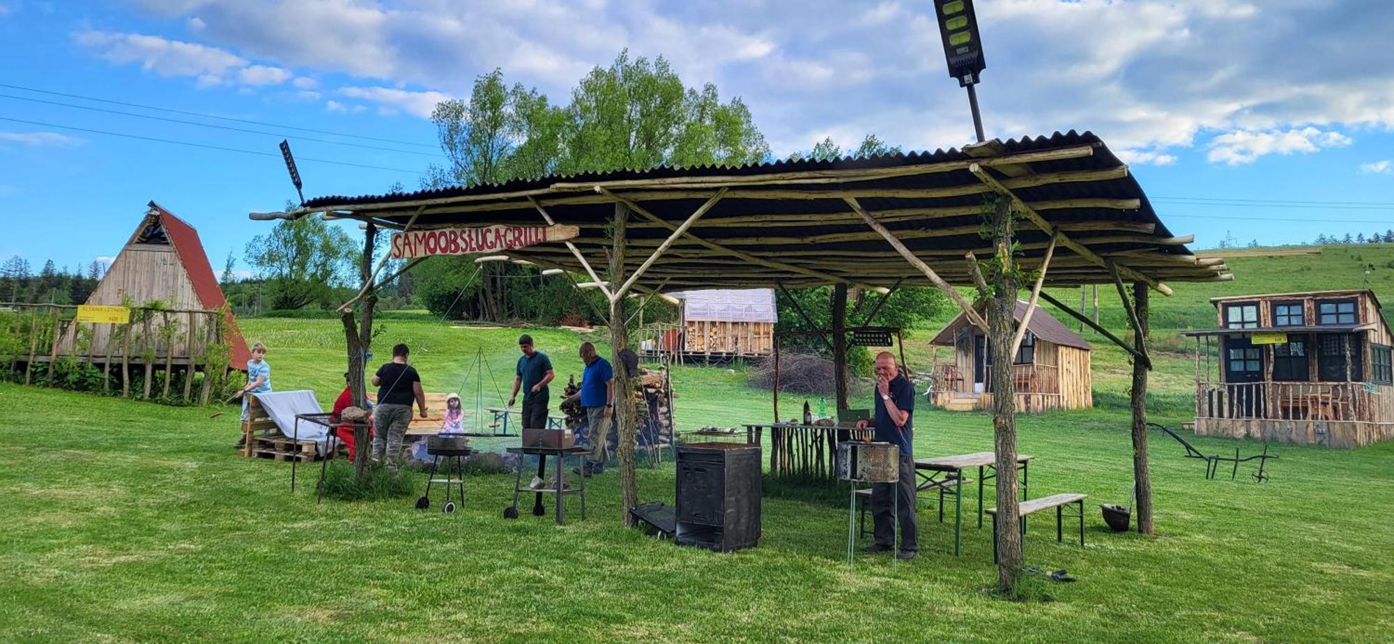 Altana Letnia Nr2 - Herbergerowka Agroturystyka Na Wsi Sloszow Buitenkant foto